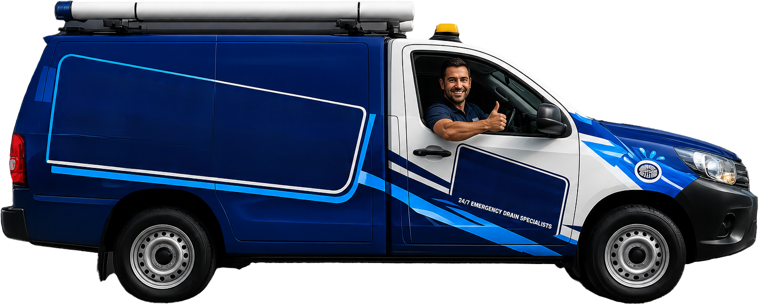 Darling Point Blocked Drains service van